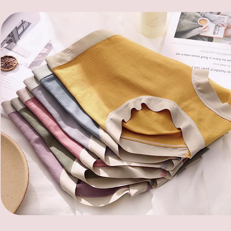 Seamless Underwear Women's Lace Cotton File Graphene Fiber Briefs