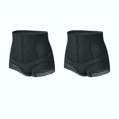 Ice Silk Lace Tummy Shaping Hip Lifting Waist Trimming Panties