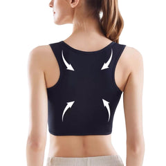 Ice Silk Side Closure Breast Reduction Bra