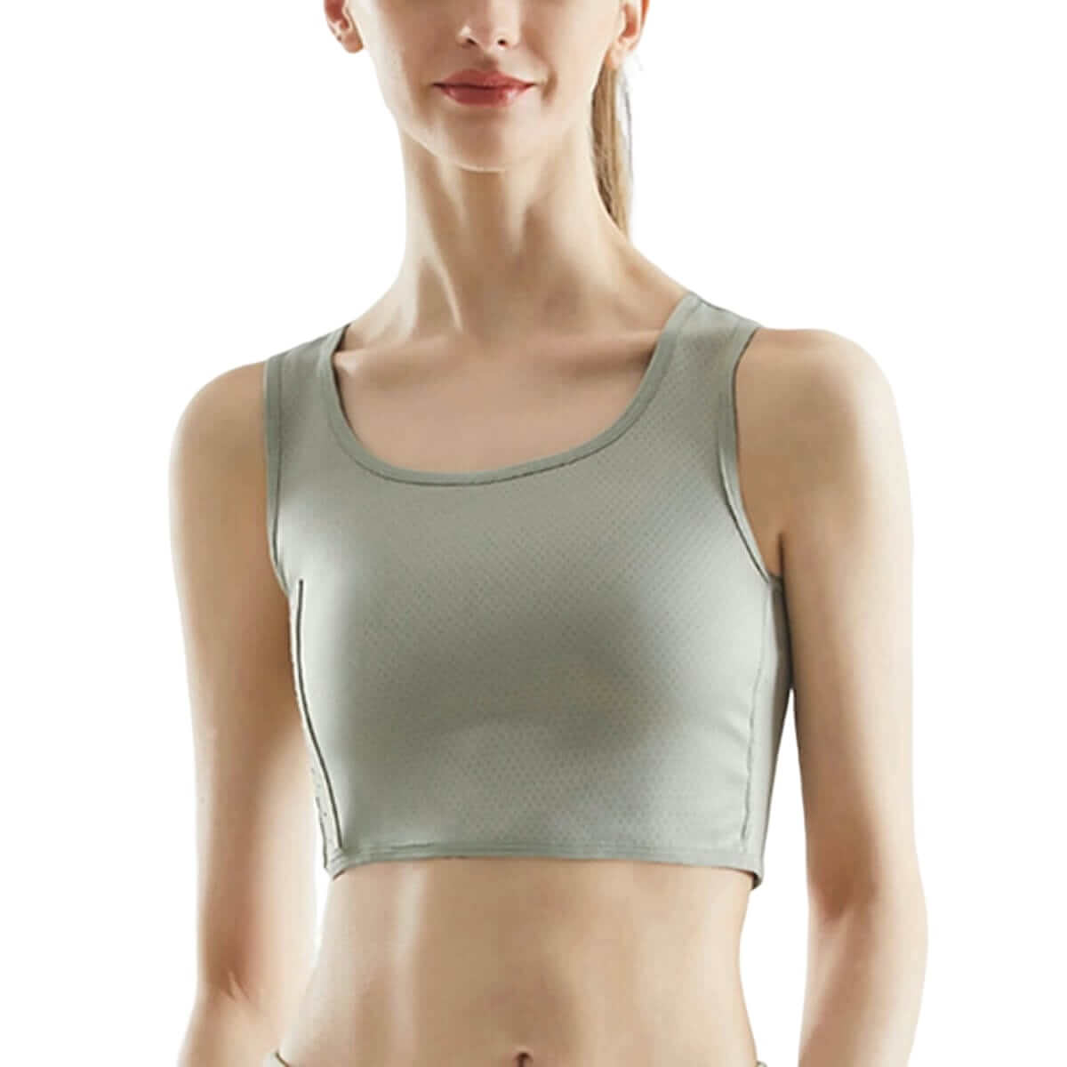 Ice Silk Side Closure Breast Reduction Bra