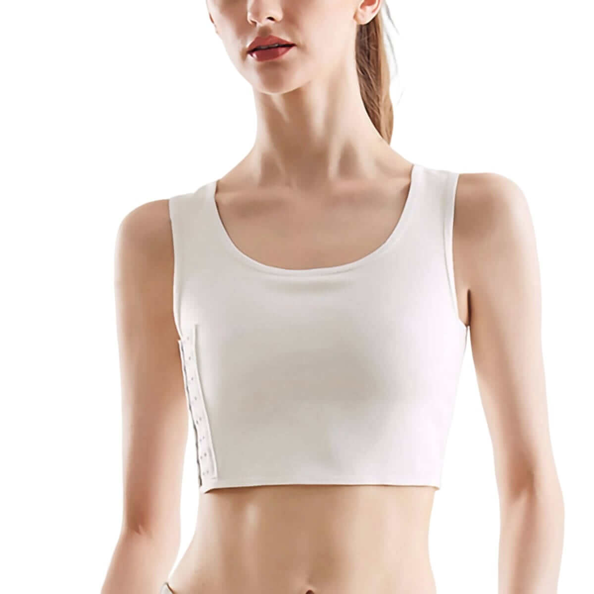 Ice Silk Side Closure Breast Reduction Bra