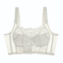 Lace Bralette Minimizer Full Cup Wireless Bra