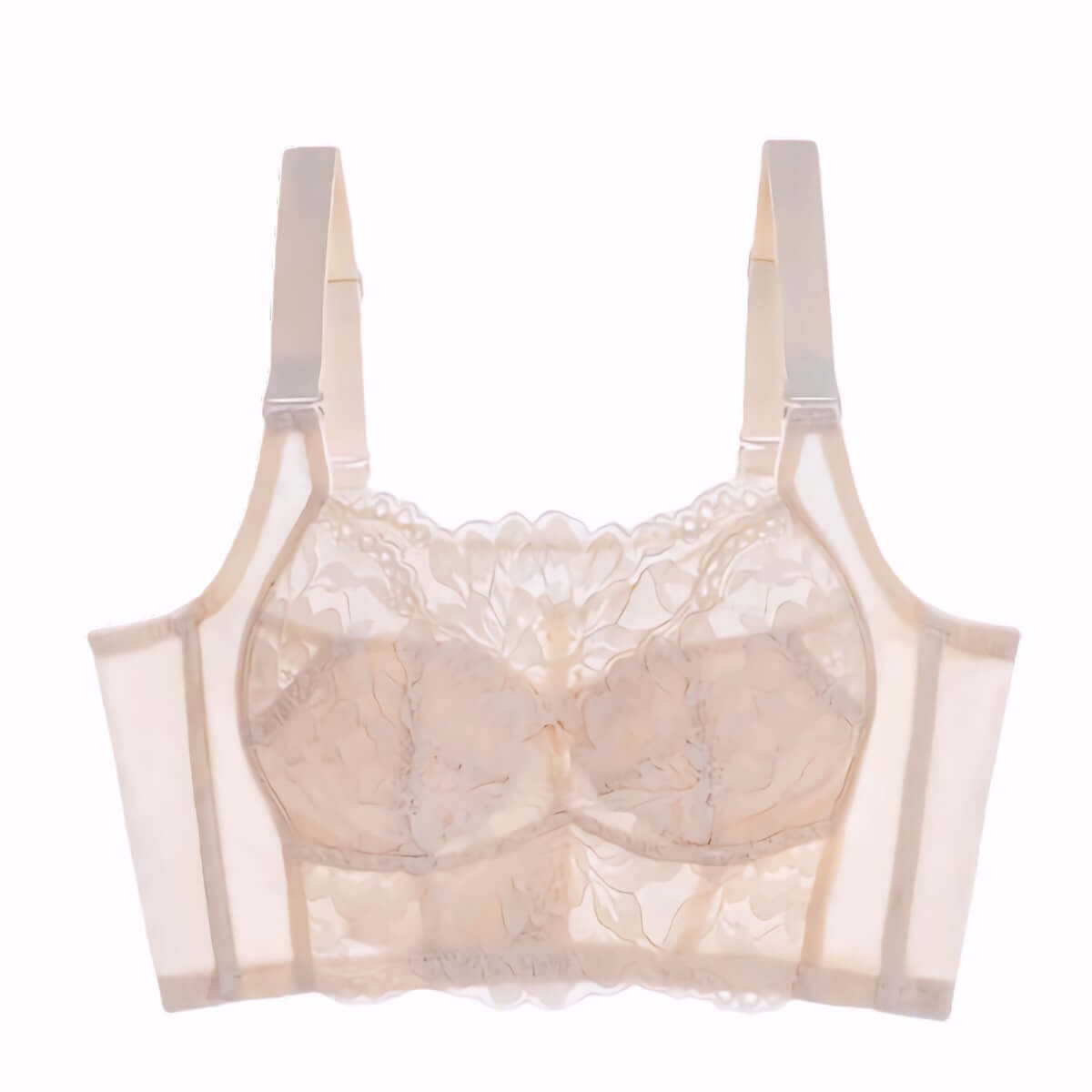 Lace Bralette Minimizer Full Cup Wireless Bra