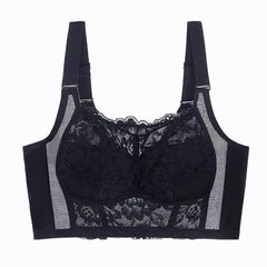 Lace Bralette Minimizer Full Cup Wireless Bra