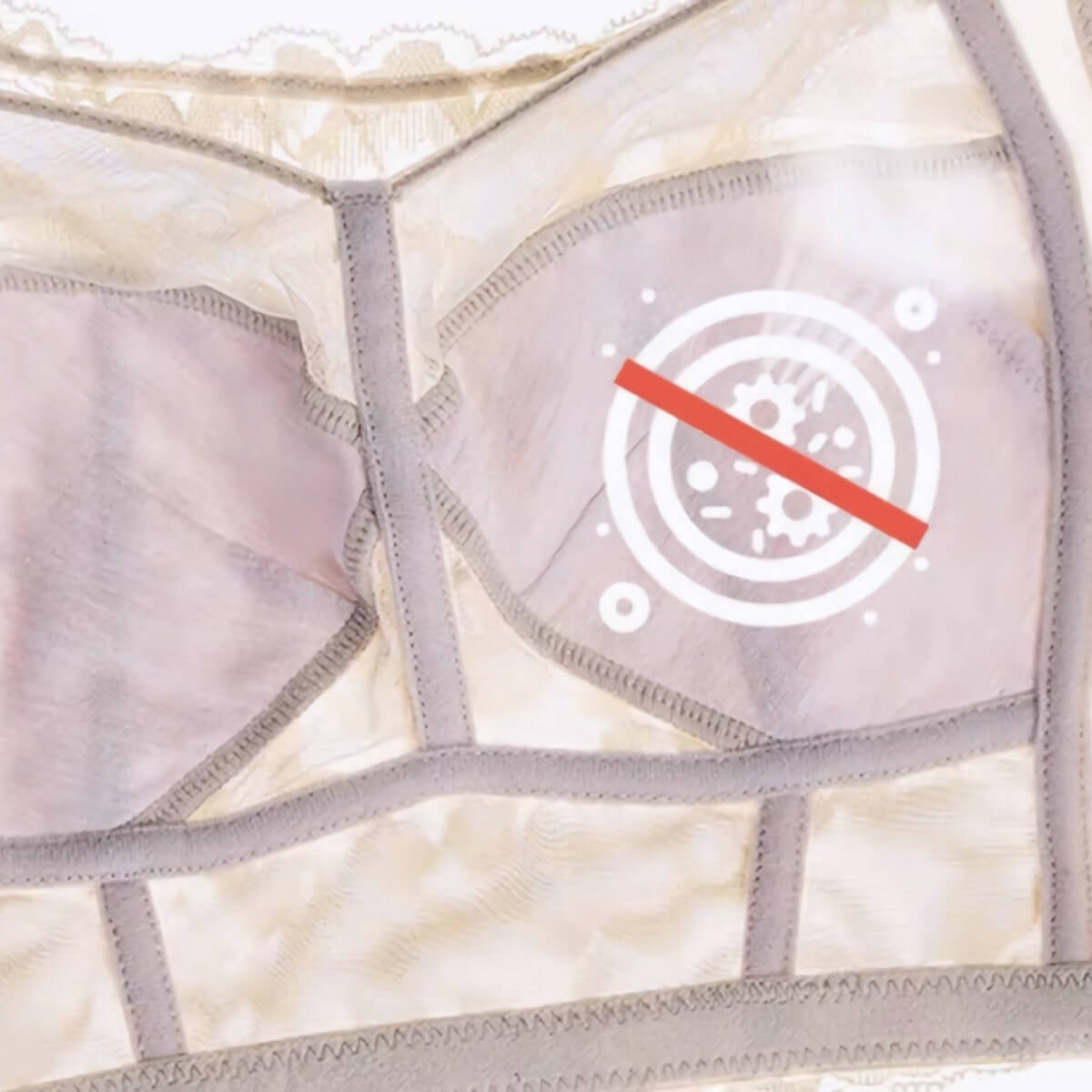 Lace Bralette Minimizer Full Cup Wireless Bra