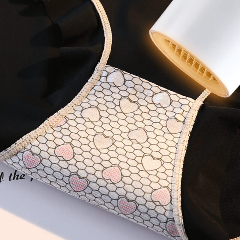 Leopard Print High Cut Silk Panty Brief