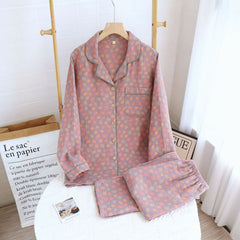 Long Sleeved Cozy Loungewear Women Set 2 Piece