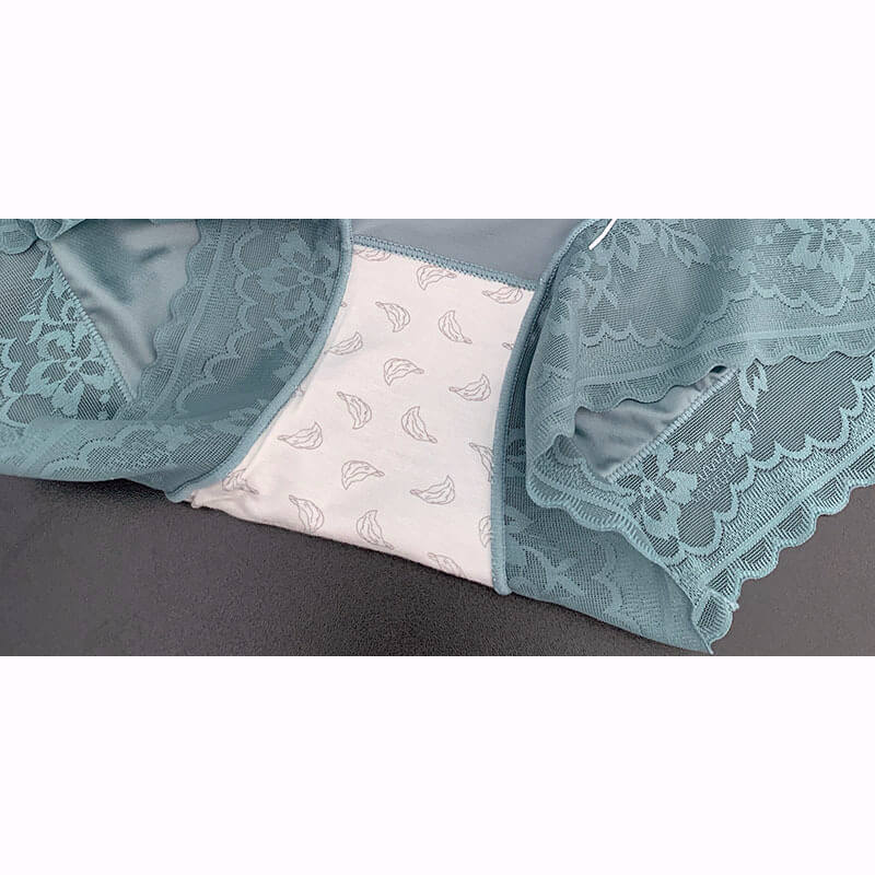 Luxurious Tummy-control Floral Lace Brief Panties