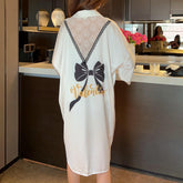 Luxury Plus Size Satin Nightdress