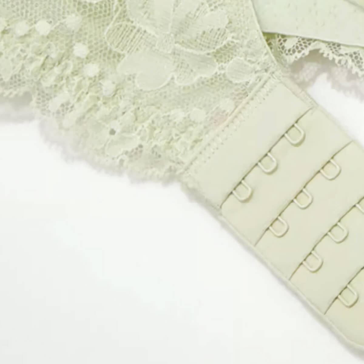 Minimizer Underwire Green Lace Bra