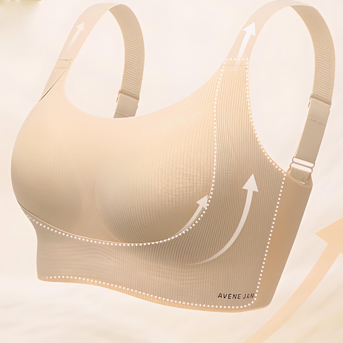 Naked Feeling Wirefree Push Up Bra