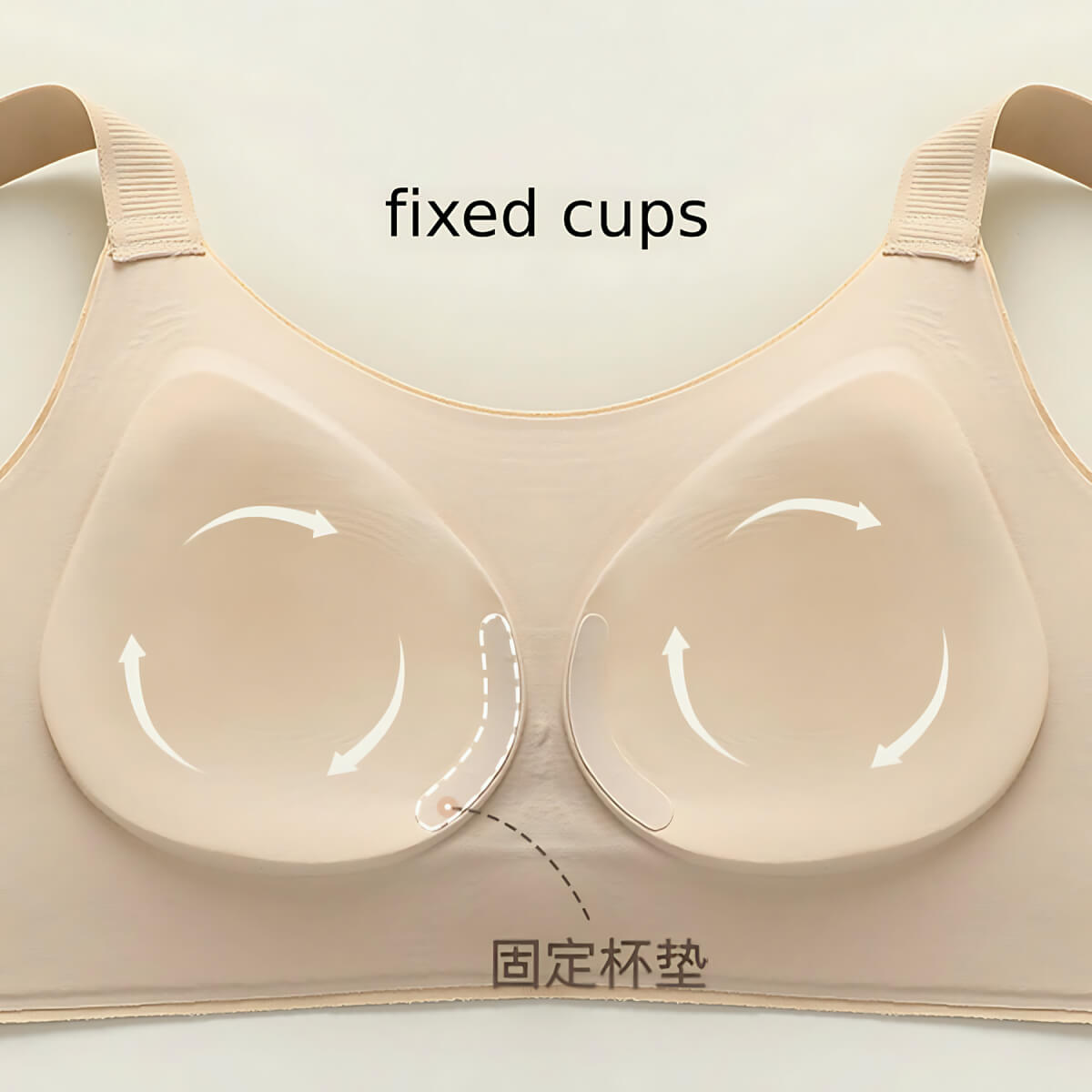 Naked Feeling Wirefree Push Up Bra