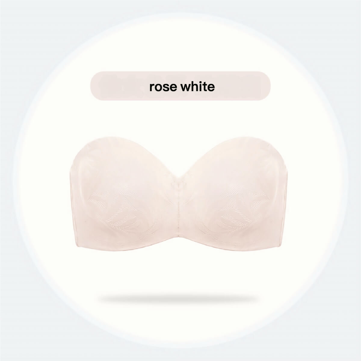 Non-Slip Strapless Bra for Heavy Bust | Uplift & Minimizing Support for C+ Cups