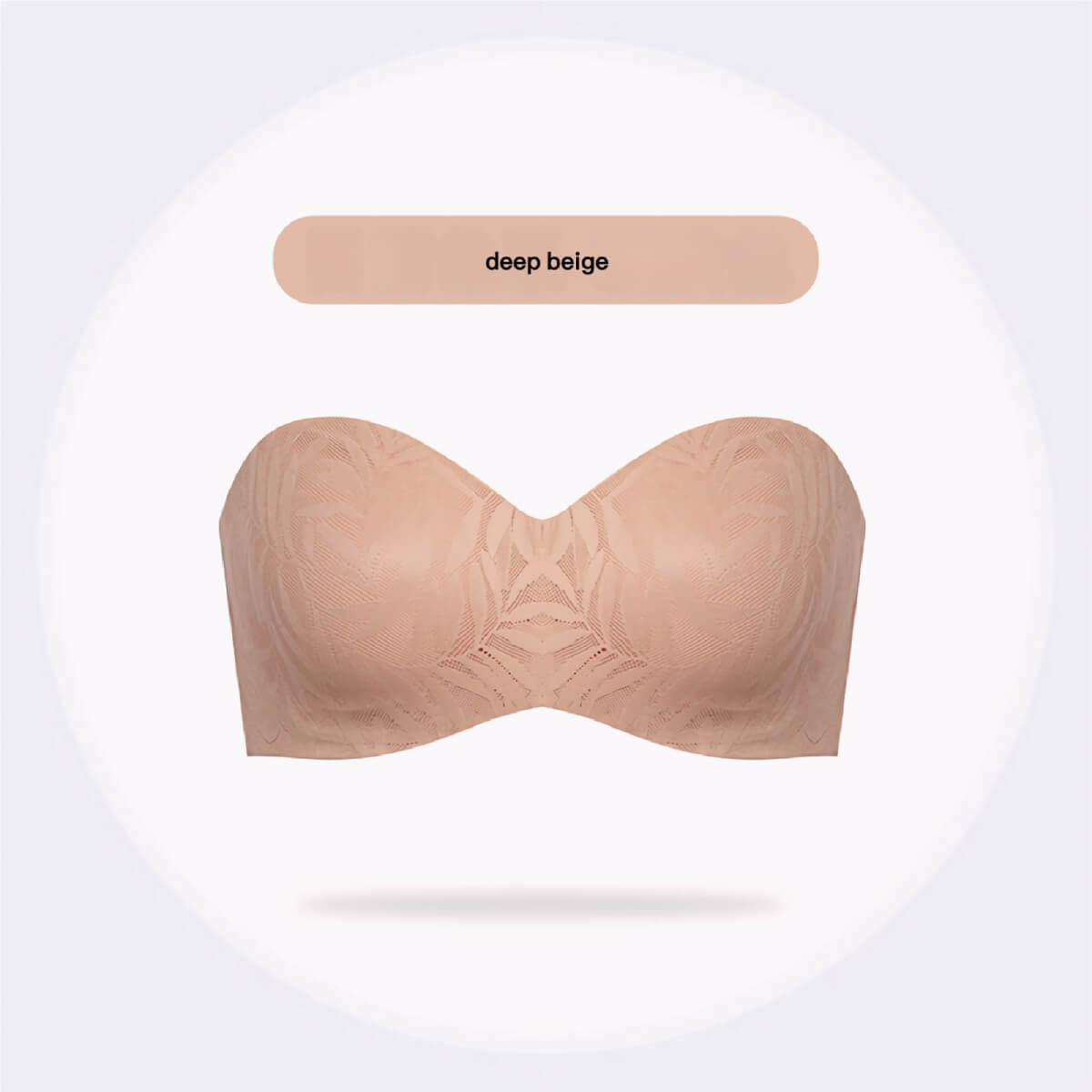 Non-Slip Strapless Bra for Heavy Bust | Uplift & Minimizing Support for C+ Cups