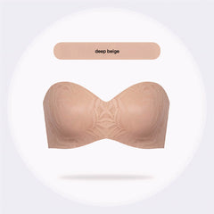 Non-Slip Strapless Bra for Heavy Bust | Uplift & Minimizing Support for C+ Cups