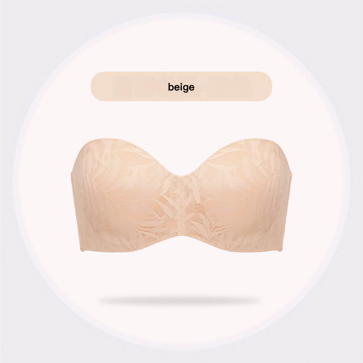 Non-Slip Strapless Bra for Heavy Bust | Uplift & Minimizing Support for C+ Cups