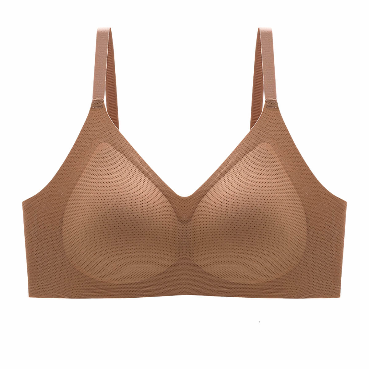 Plus Size Seamless Wire Free Lift Minimizer Bra