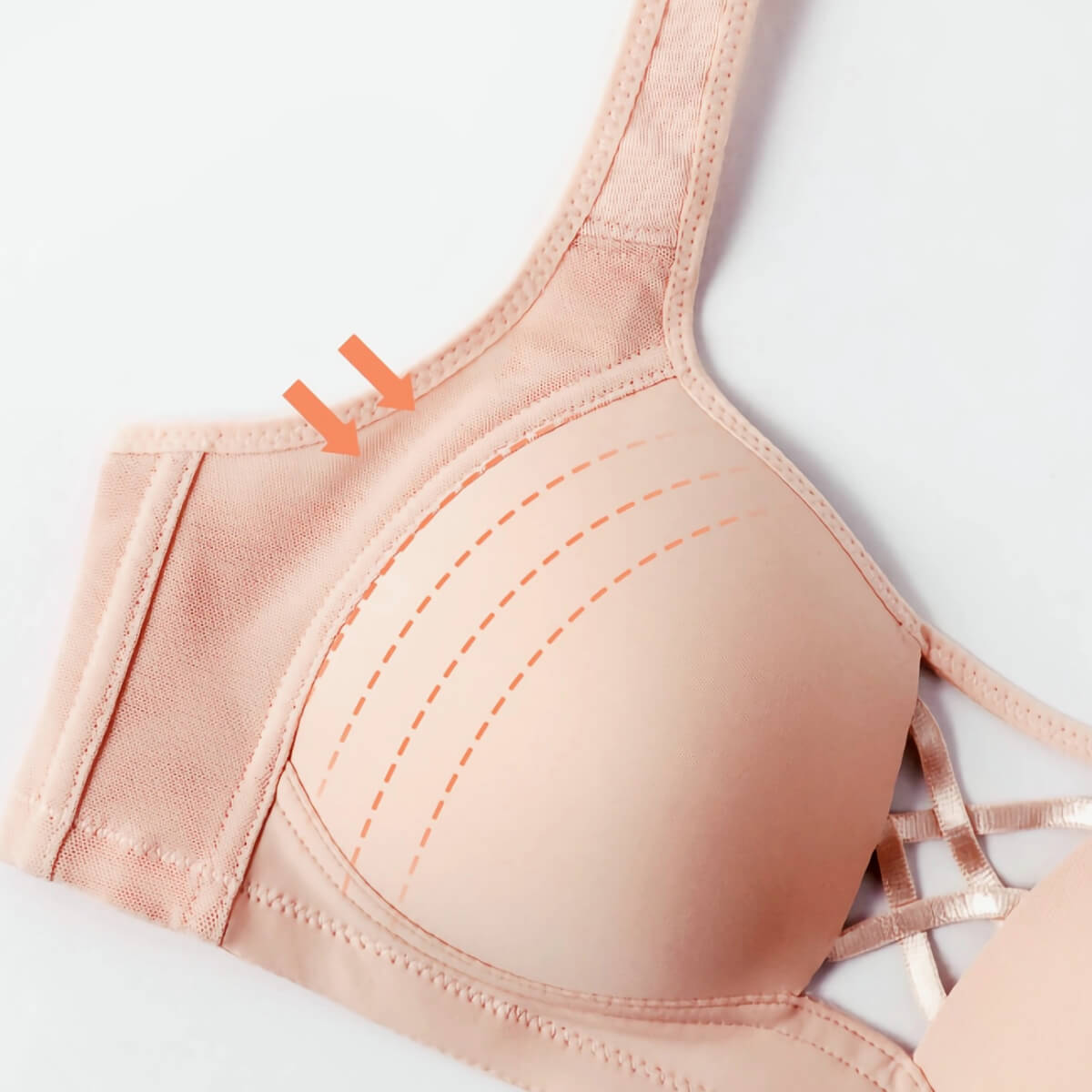 Prevents Sagging Minimizer Bra for Women with Large Busts