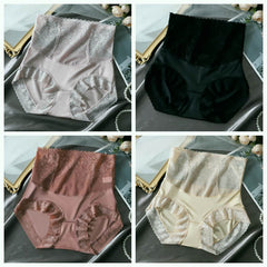Sexy Lace High Waist Seamless Panty Brief