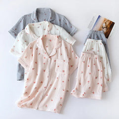 100% Cotton Lounge Wear Sets for Women