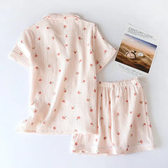 100% Cotton Lounge Wear Sets for Women