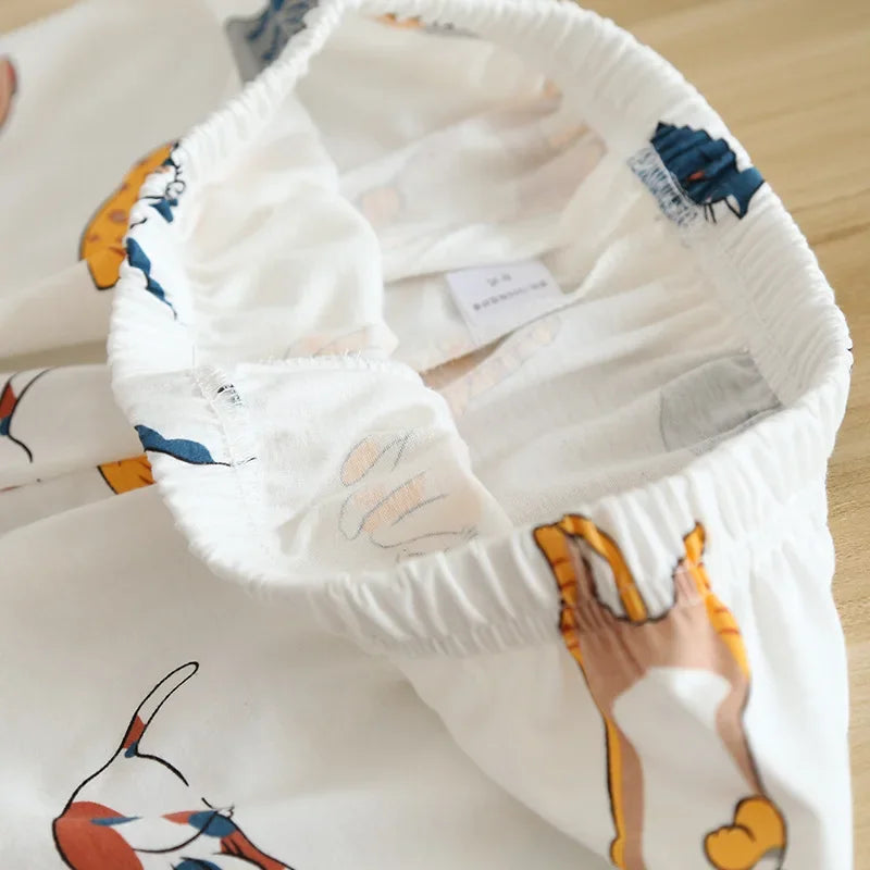 100% Cotton Women's Pajamas for Summer