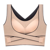 Seamless Push Up Bandeau Sports Bra