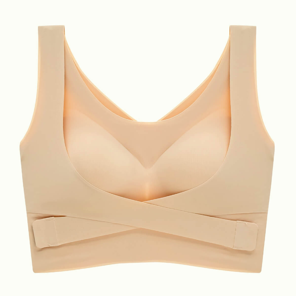 Seamless Push Up Bandeau Sports Bra