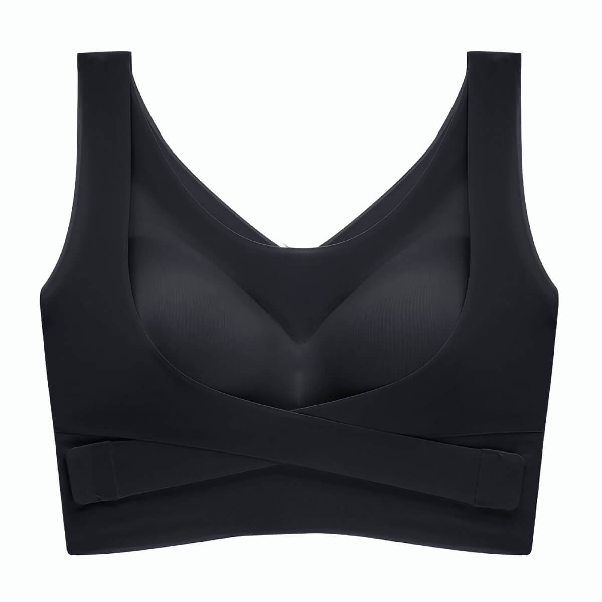 Seamless Push Up Bandeau Sports Bra