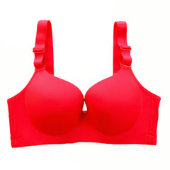 Seamless Wire Free Full Figured Lift Up Bra
