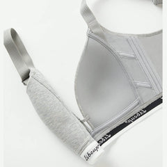 Seamless Wireless Minimizing Large Size Deep V Triangle Cup Bra