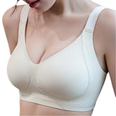 Seamless Plus Size Bra with Semi-Fixed Cups – B, C, D Cups