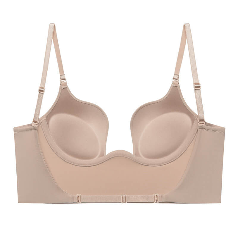 Sexy Backless U-shaped Plus Size Bridal Lingerie