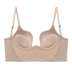 Sexy Backless U-shaped Plus Size Bridal Lingerie