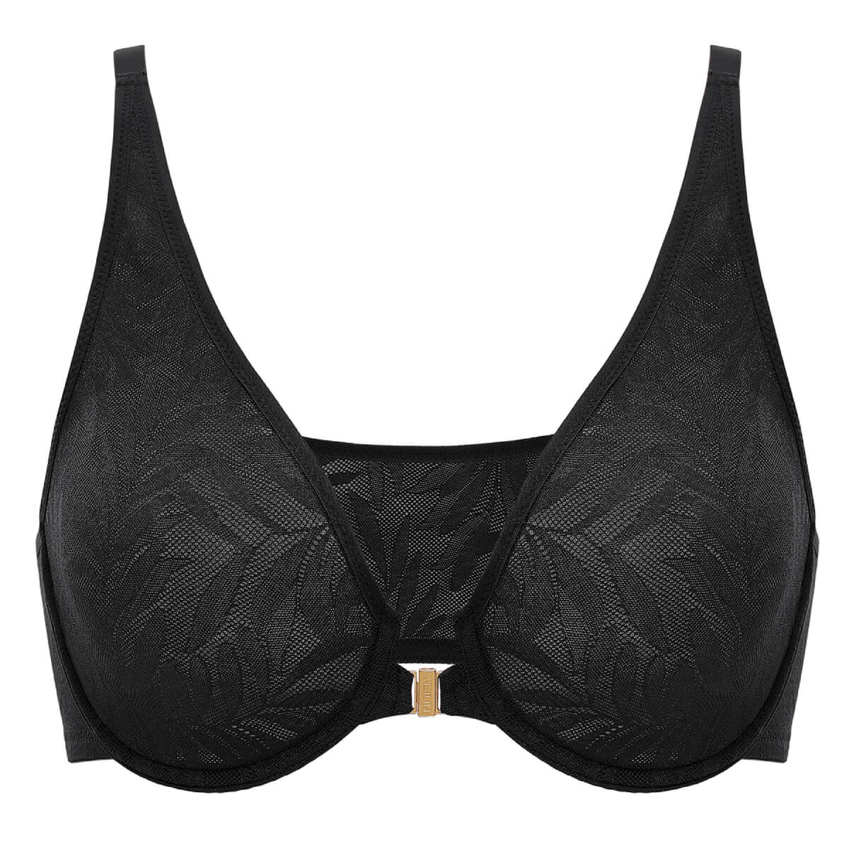 Sexy Front Closure Plus Size Unlined Floral Lace Bras