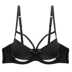 Sexy Lace Glossy Comfortable Push Up Bra C D E Cup