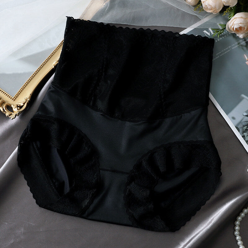 Sexy Lace High Waist Seamless Panty Brief