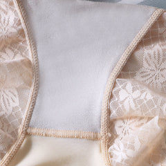 Sexy Lace High Waist Seamless Panty Brief