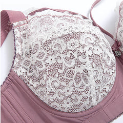 Sexy Lace Minimizing Crossover Bra