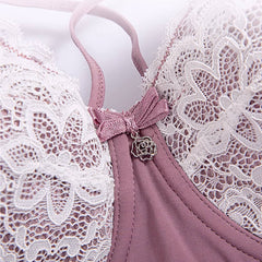 Sexy Lace Minimizing Crossover Bra