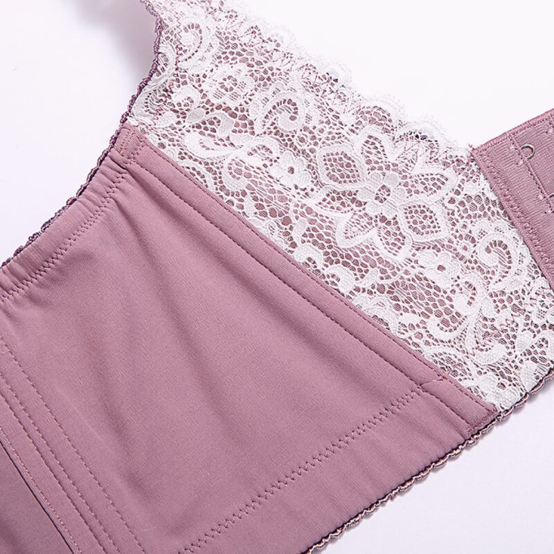 Sexy Lace Minimizing Crossover Bra