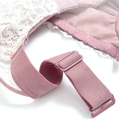 Sexy Lace Minimizing Crossover Bra