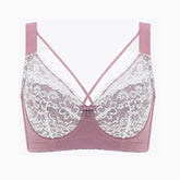 Sexy Lace Minimizing Crossover Bra
