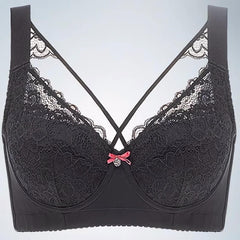 Sexy Lace Minimizing Crossover Bra