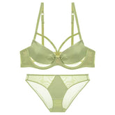 Sexy Lace Underwire Bra Panty Sets