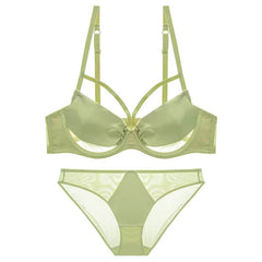 Sexy Lace Underwire Bra Panty Sets