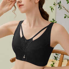 Sexy Lace Women Big Boobs Small Bra