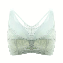 Sexy Lace Women Big Boobs Small Bra