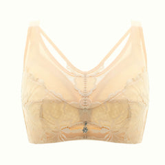 Sexy Lace Women Big Boobs Small Bra