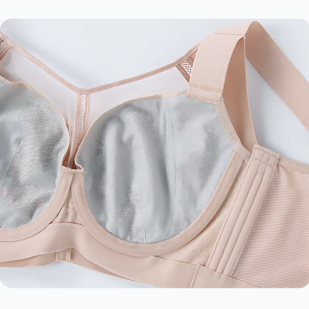 Supportive Minimizer Bra for C D E Cup